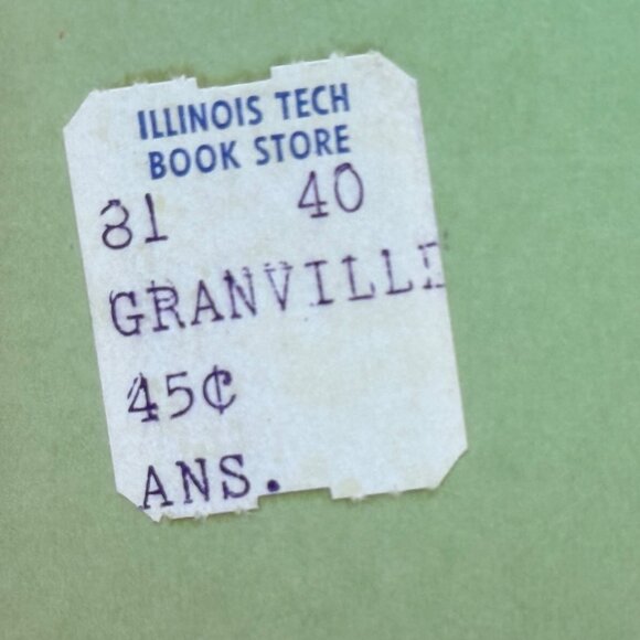 Elements Of The Differential & Integral Calculus Revised Edition (1957) - Picture 10 of 12